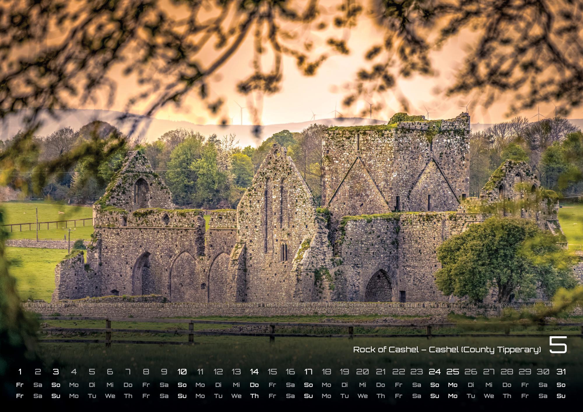 Beispielinhalt (Bild) Irland - Die grüne Insel - 2026 - Kalender DIN A2