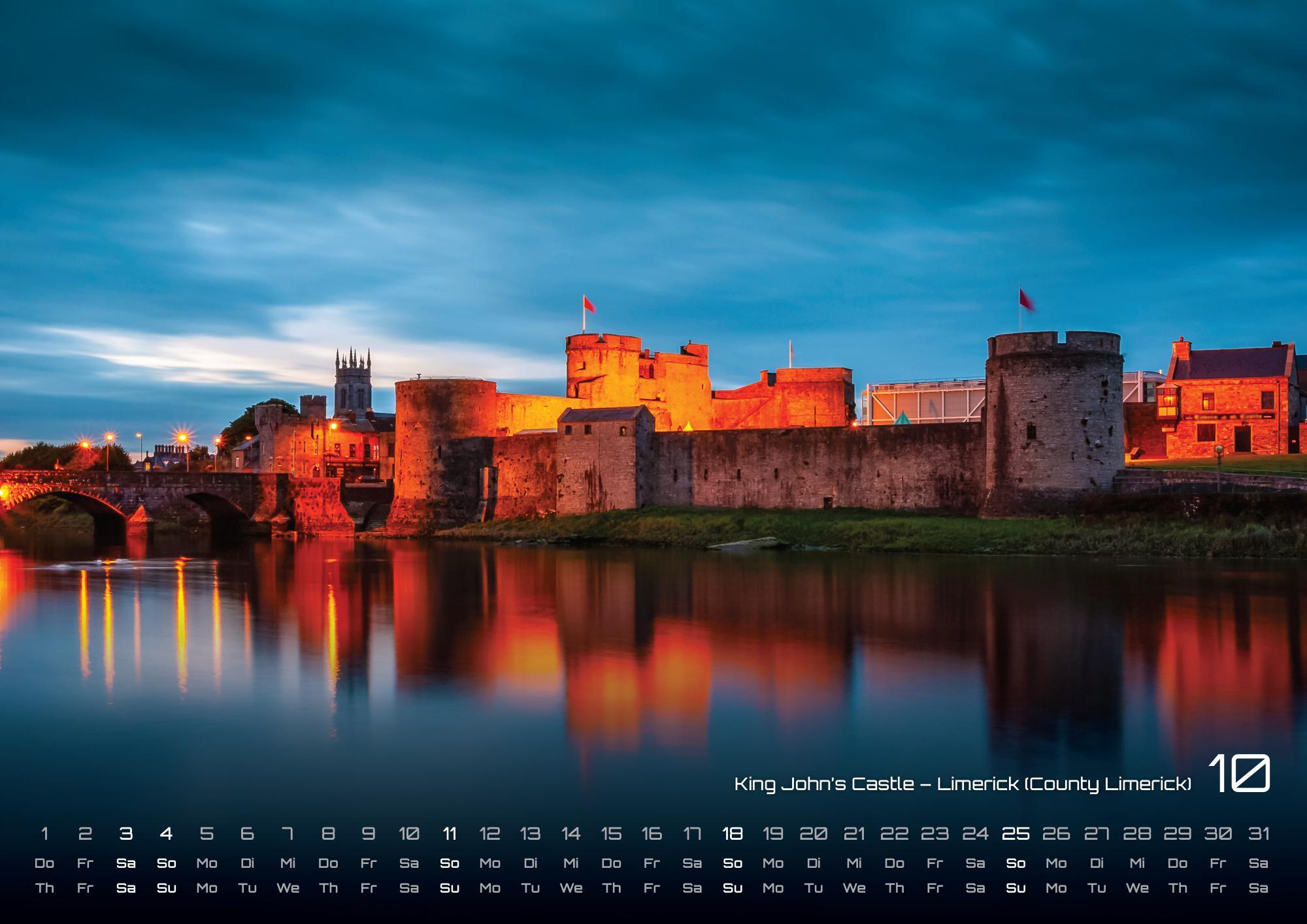 Beispielinhalt (Bild) Irland - Die grüne Insel - 2026 - Kalender DIN A2