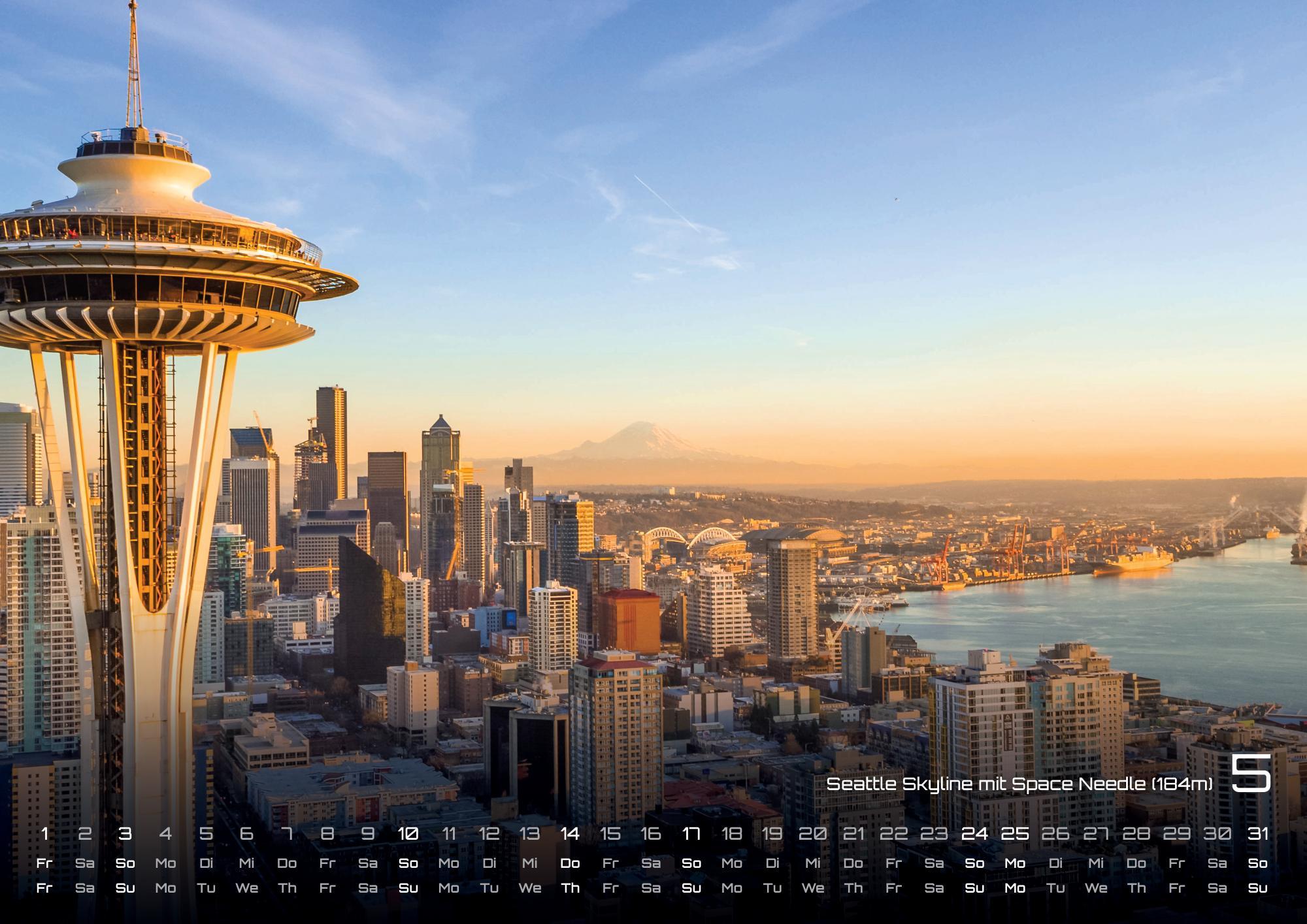 Beispielinhalt (Bild) USA - eine Reise durch die Vereinigten Staaten - dem Land der unbegrenzten Möglichkeiten - 2026 - Kalender DIN A2