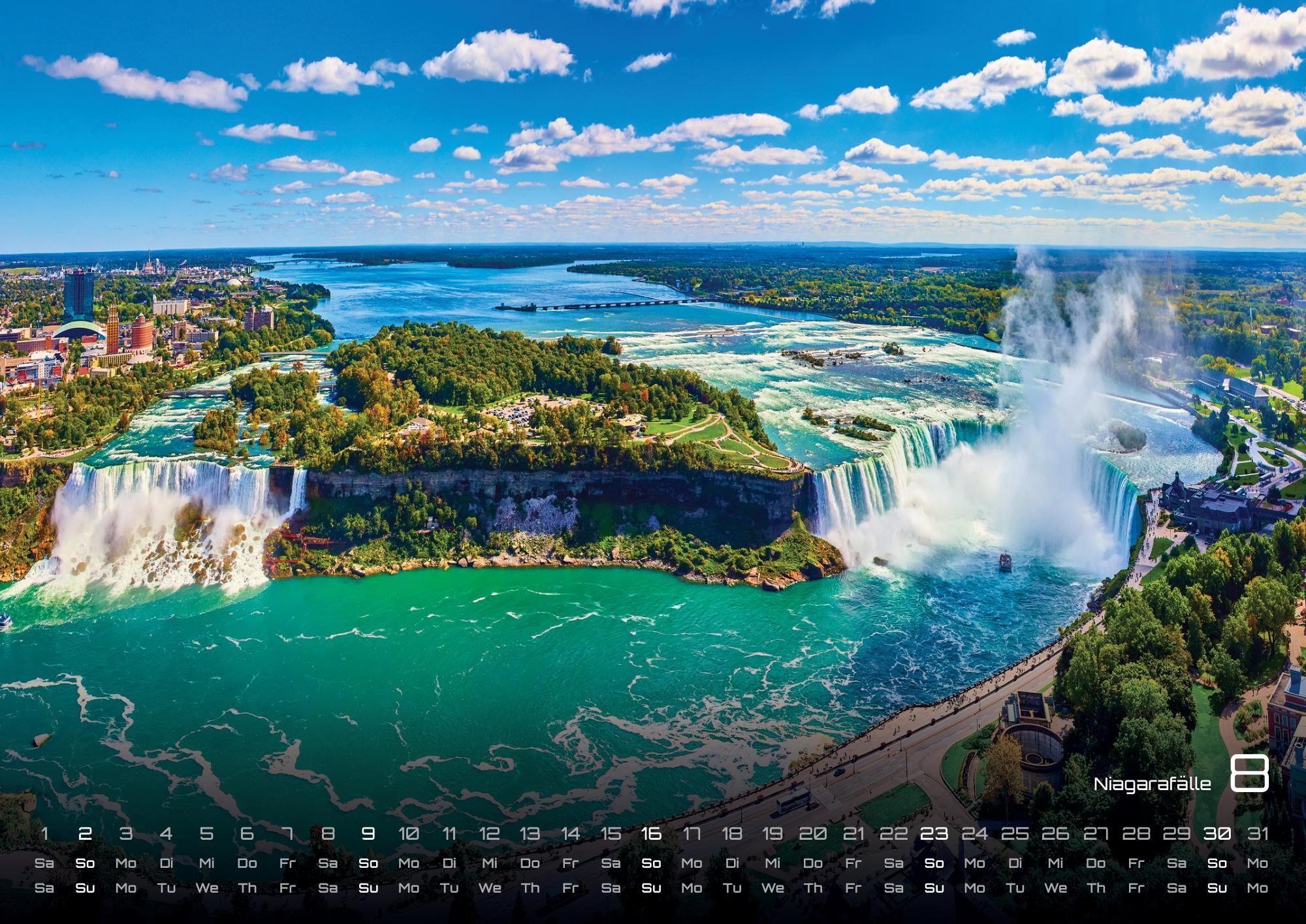 Beispielinhalt (Bild) USA - eine Reise durch die Vereinigten Staaten - dem Land der unbegrenzten Möglichkeiten - 2026 - Kalender DIN A2