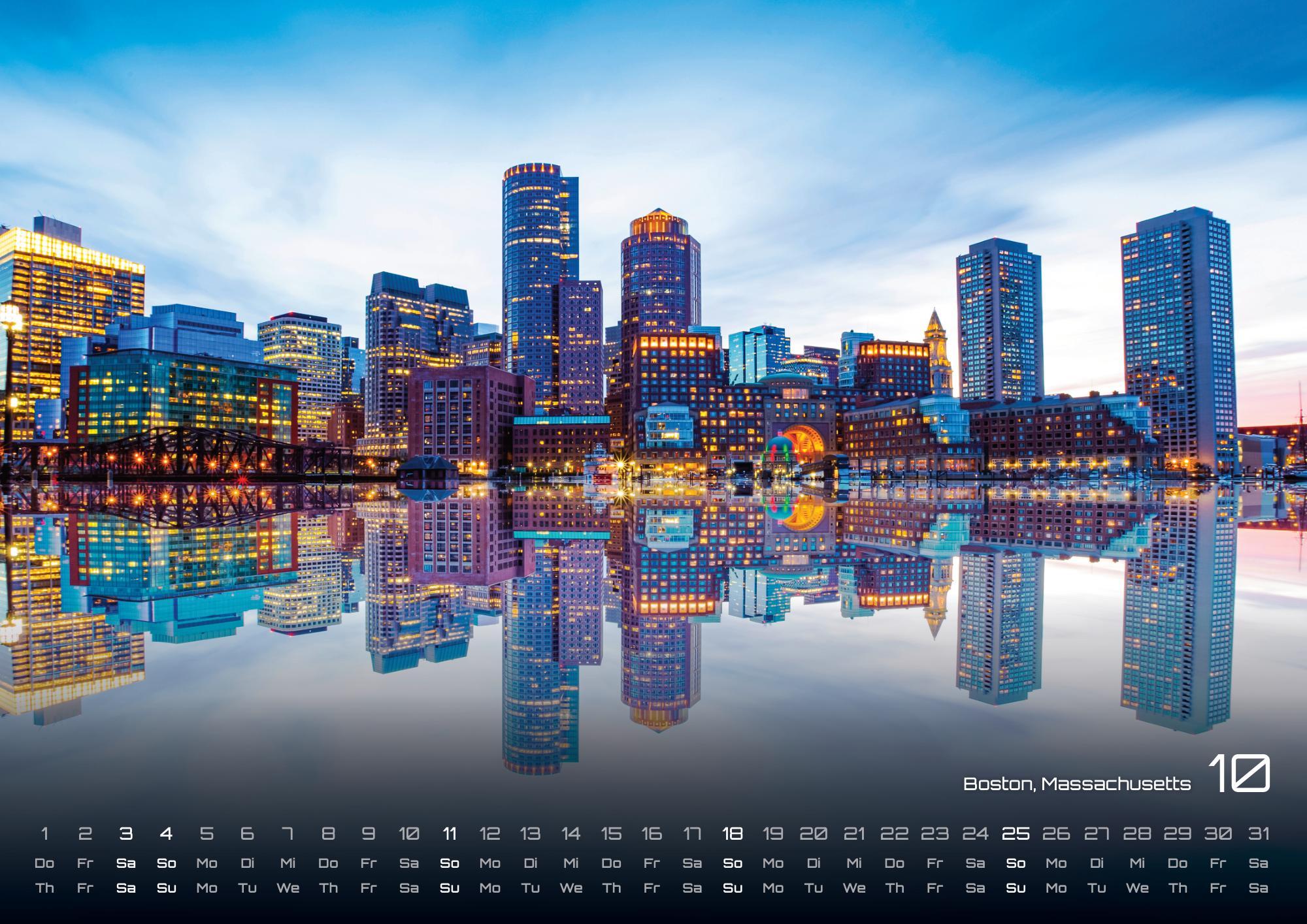 Beispielinhalt (Bild) USA - eine Reise durch die Vereinigten Staaten - dem Land der unbegrenzten Möglichkeiten - 2026 - Kalender DIN A2