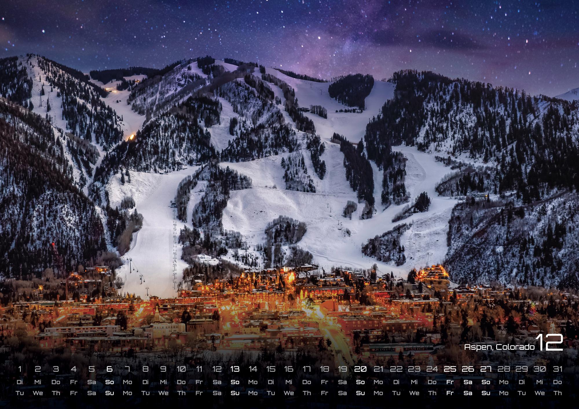 Beispielinhalt (Bild) USA - eine Reise durch die Vereinigten Staaten - dem Land der unbegrenzten Möglichkeiten - 2026 - Kalender DIN A2