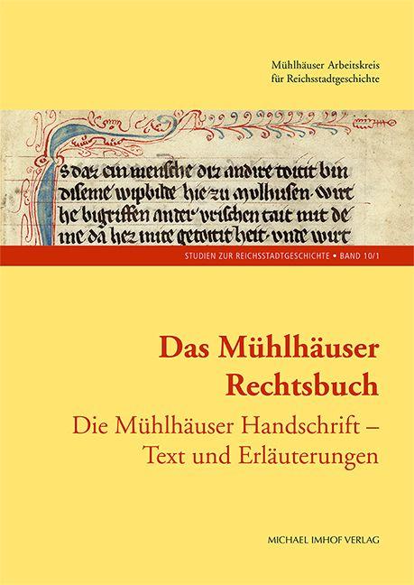 Vorderes Coverbild Das Mühlhäuser Rechtsbuch Band 1