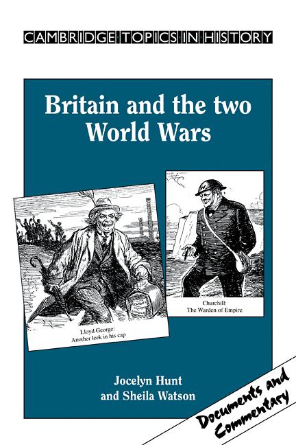 Vorderes Coverbild Britain and the Two World Wars