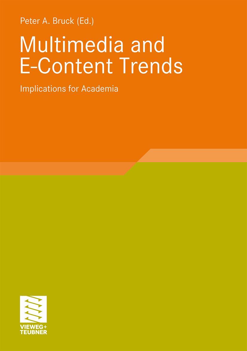 Vorderes Coverbild Multimedia and E-Content Trends