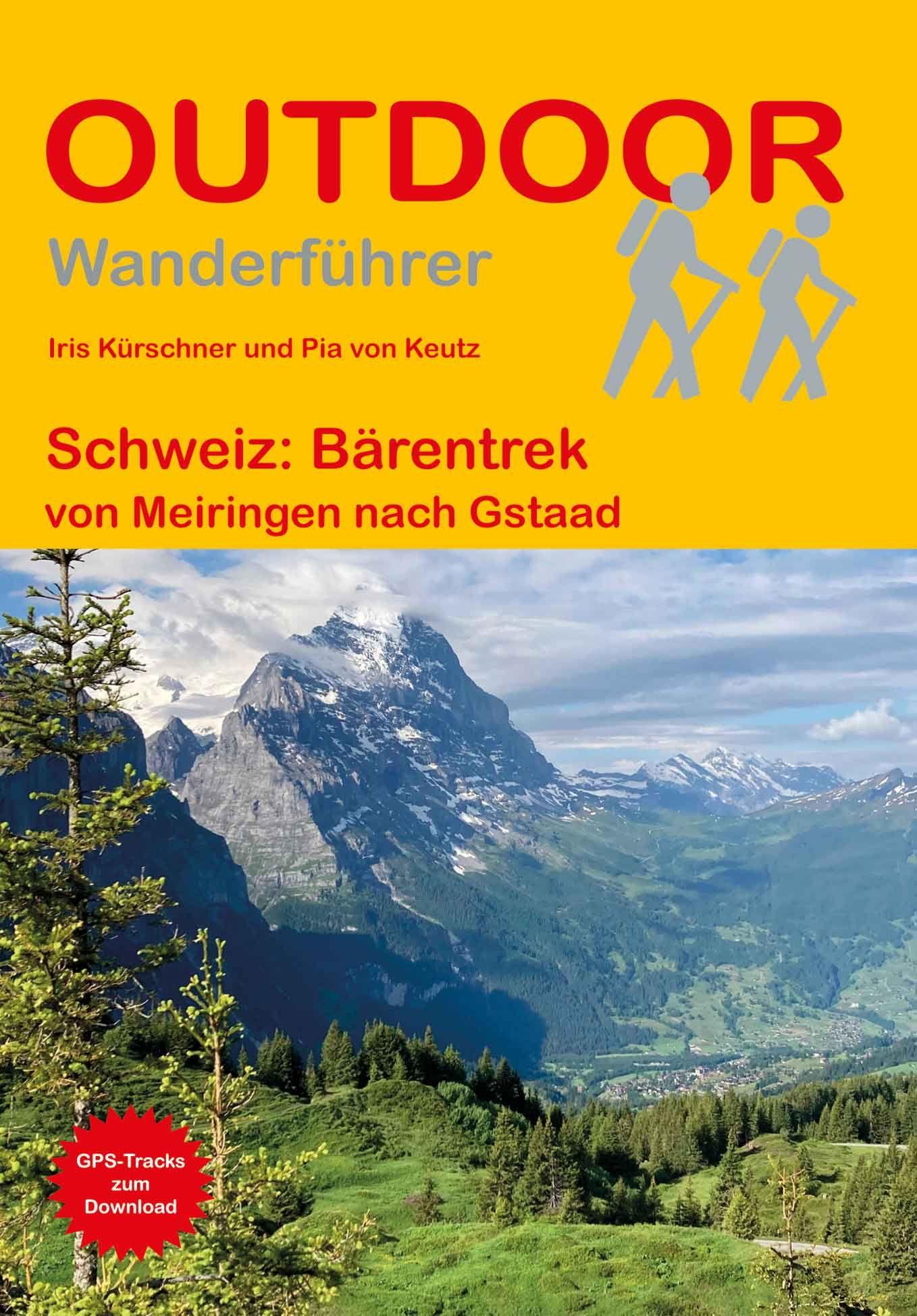 Vorderes Coverbild Schweiz: Bärentrek von Meiringen nach Gstaad