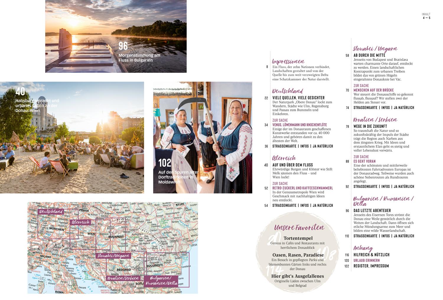 Beispielinhalt (Bild) DuMont Bildatlas Donau