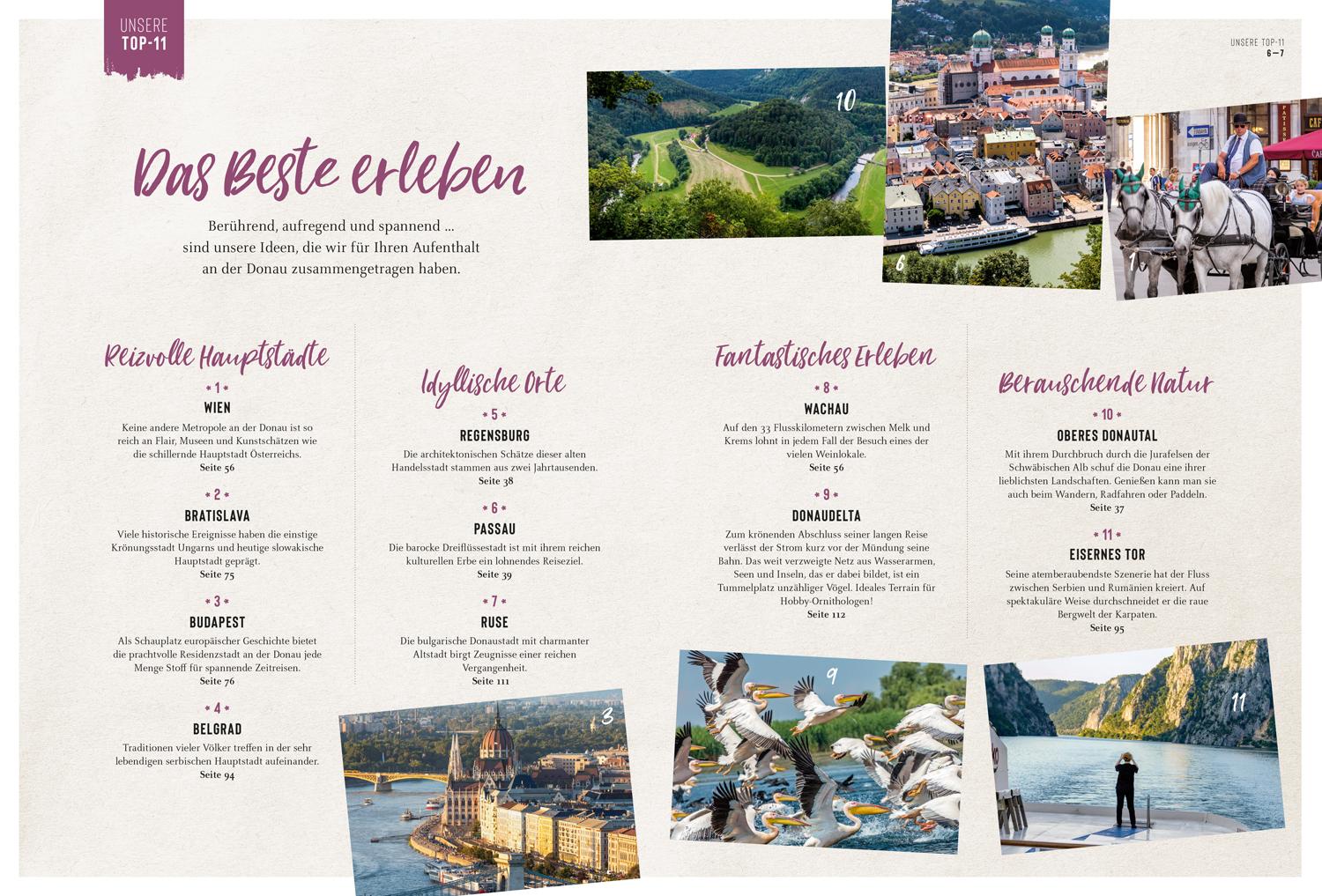 Beispielinhalt (Bild) DuMont Bildatlas Donau