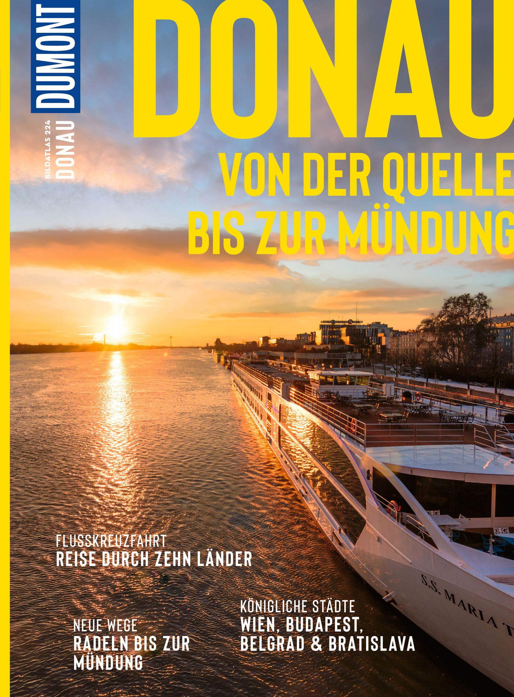 Vorderes Coverbild DuMont Bildatlas Donau
