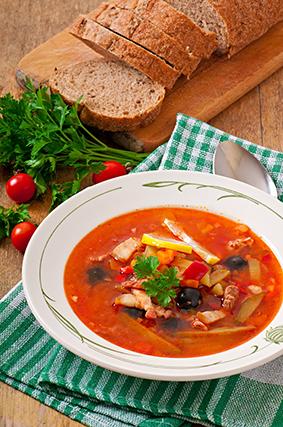 Beispielinhalt (Bild) Rezepte aus meiner Suppenküche