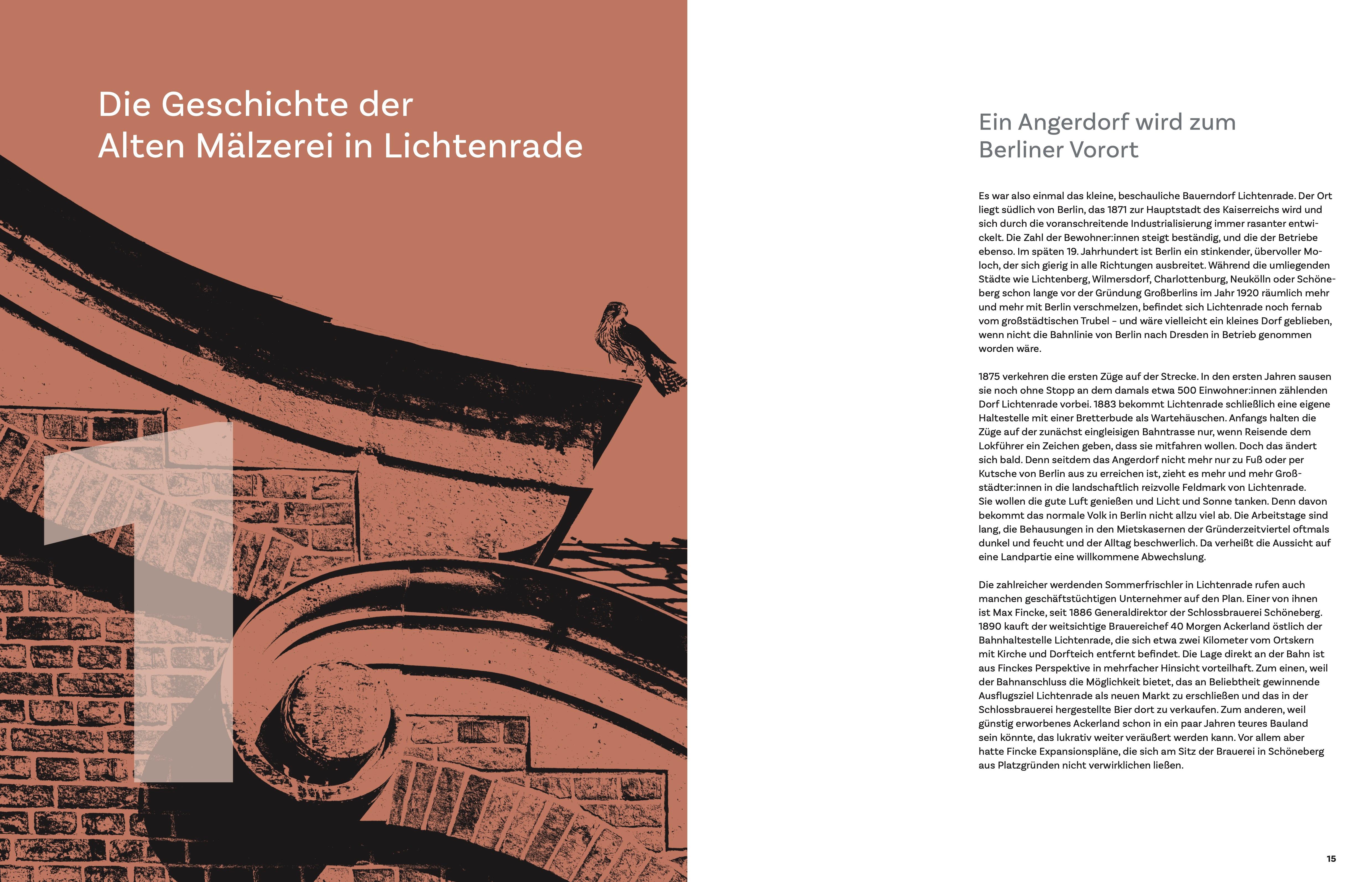Beispielinhalt (Bild) Die Alte Mälzerei Lichtenrade