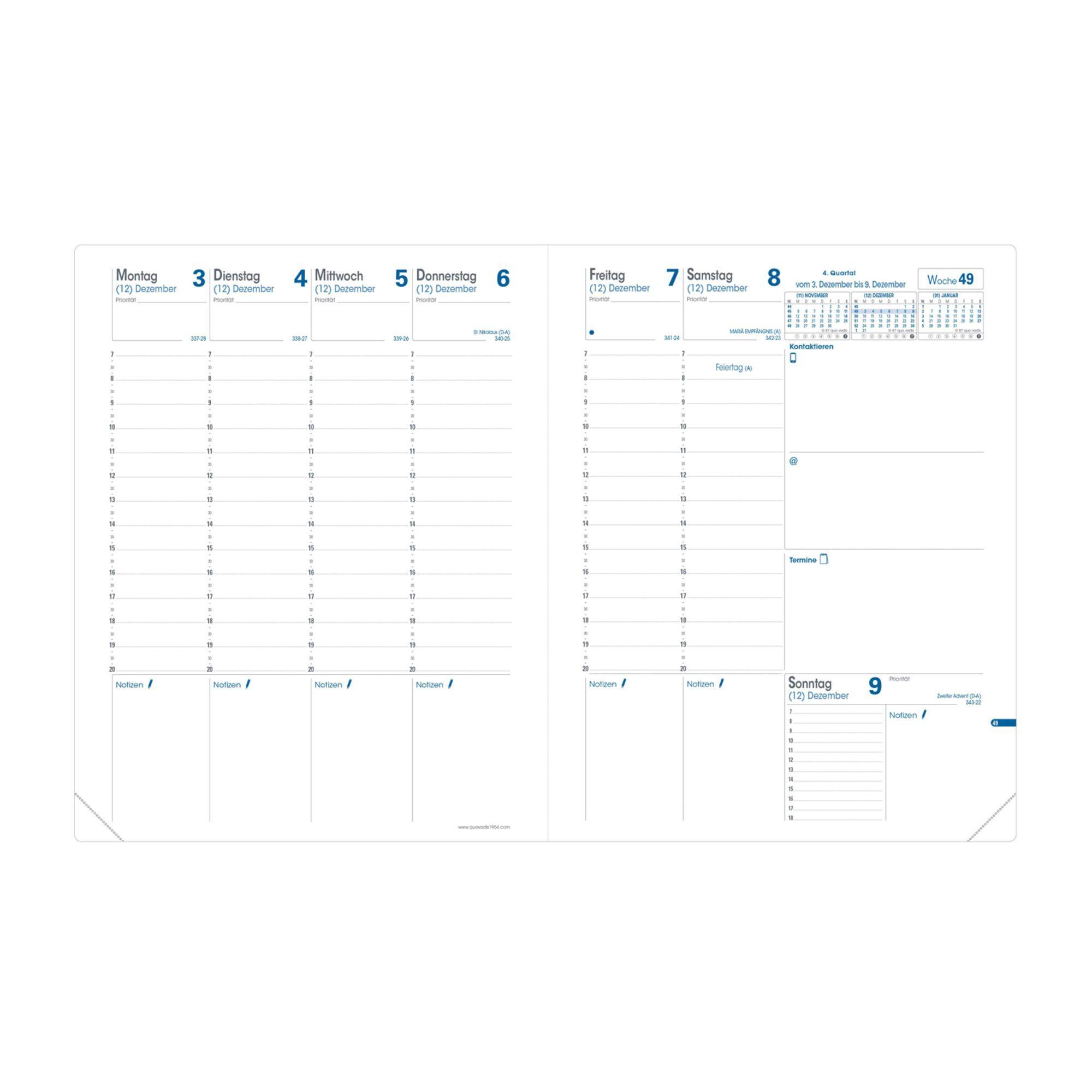 Beispielinhalt (Bild) Trinote VZ Club Navyblau 2026