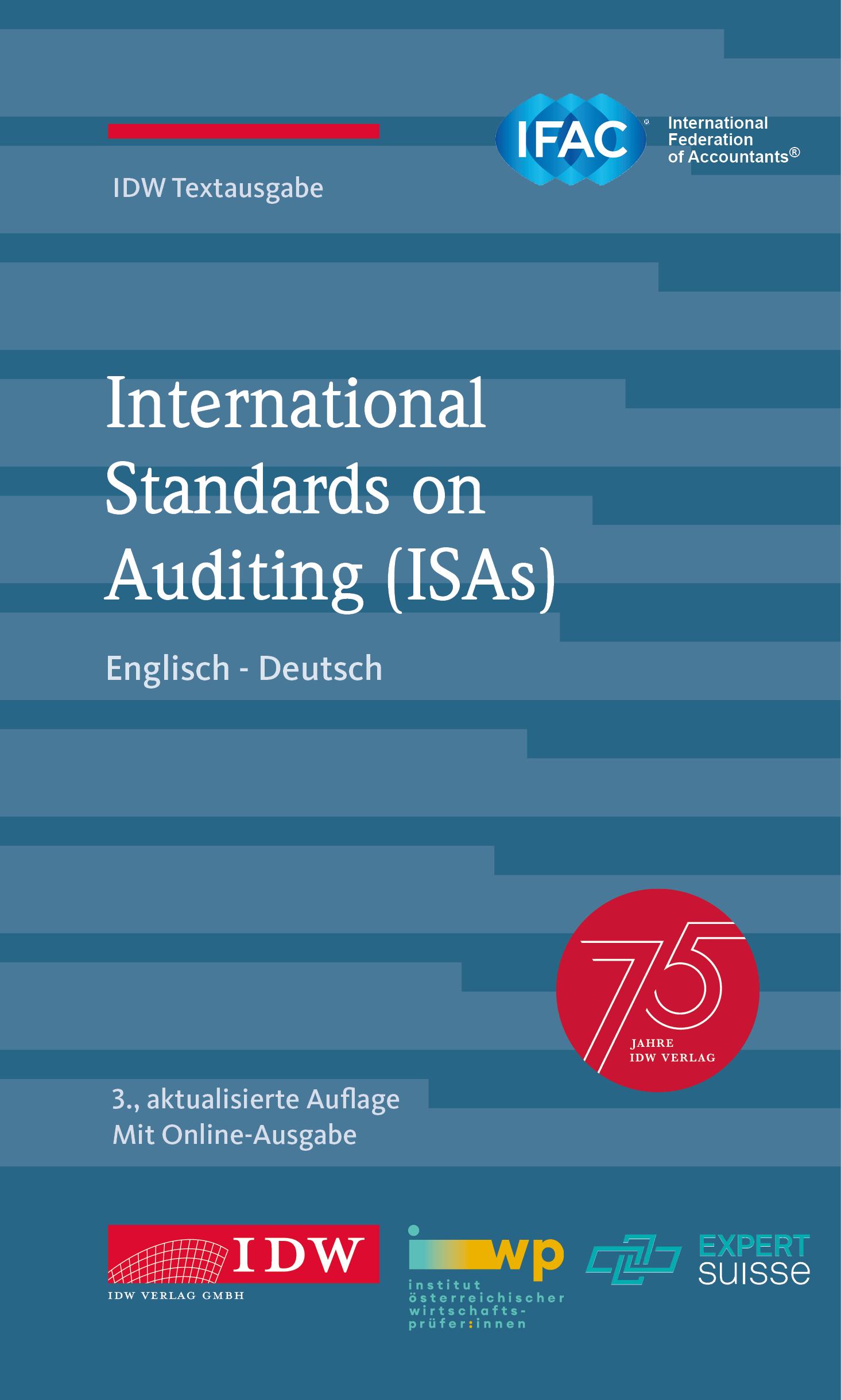 Vorderes Coverbild International Standard on Auditing (ISAs)