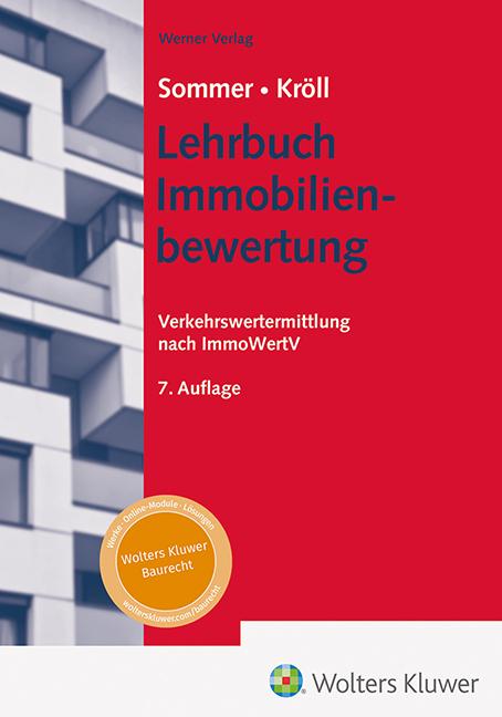 Vorderes Coverbild Lehrbuch Immobilienbewertung