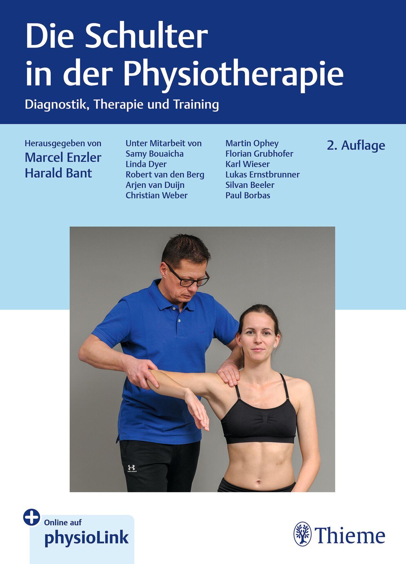 Vorderes Coverbild Die Schulter in der Physiotherapie