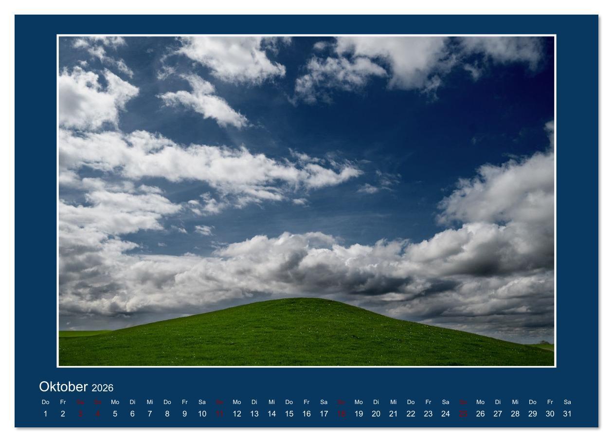 Beispielinhalt (Bild) Dangast. Impressionen eines besonderen Ortes. (Wandkalender 2026 DIN A2 quer), CALVENDO Monatskalender