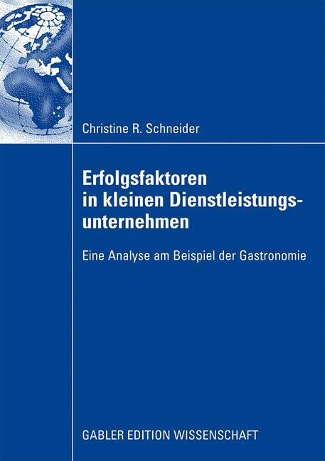 Vorderes Coverbild Erfolgsfaktoren in kleinen Dienstleistungsunternehmen