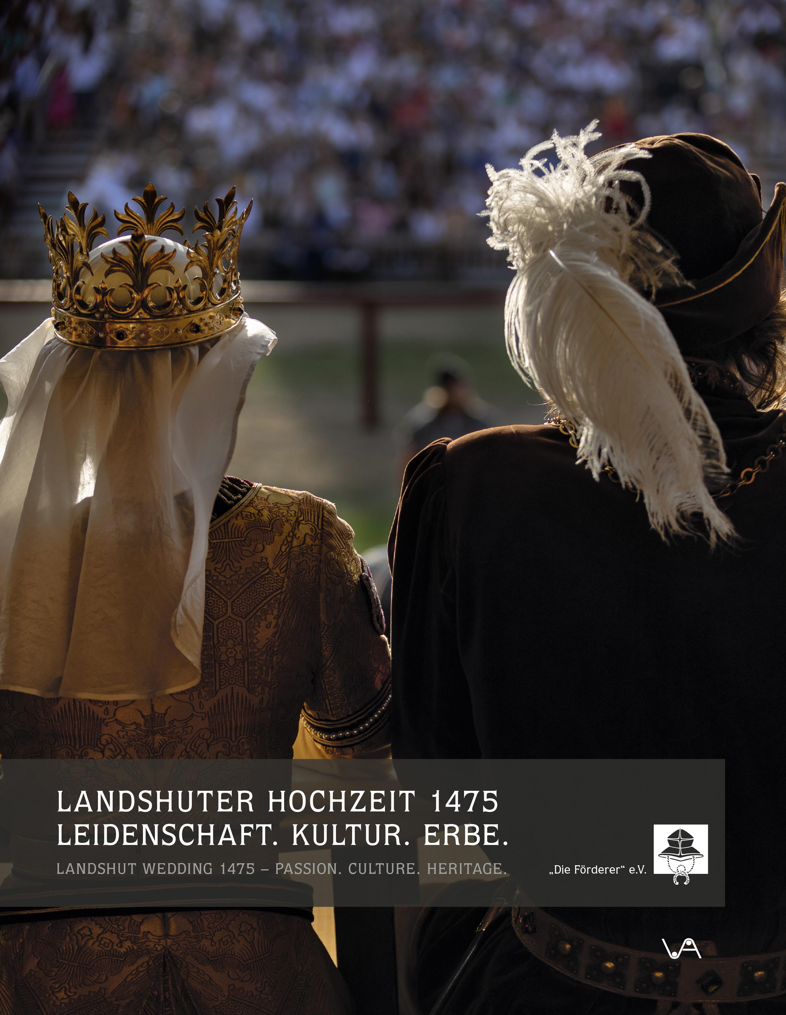 Vorderes Coverbild Landshuter Hochzeit 1475