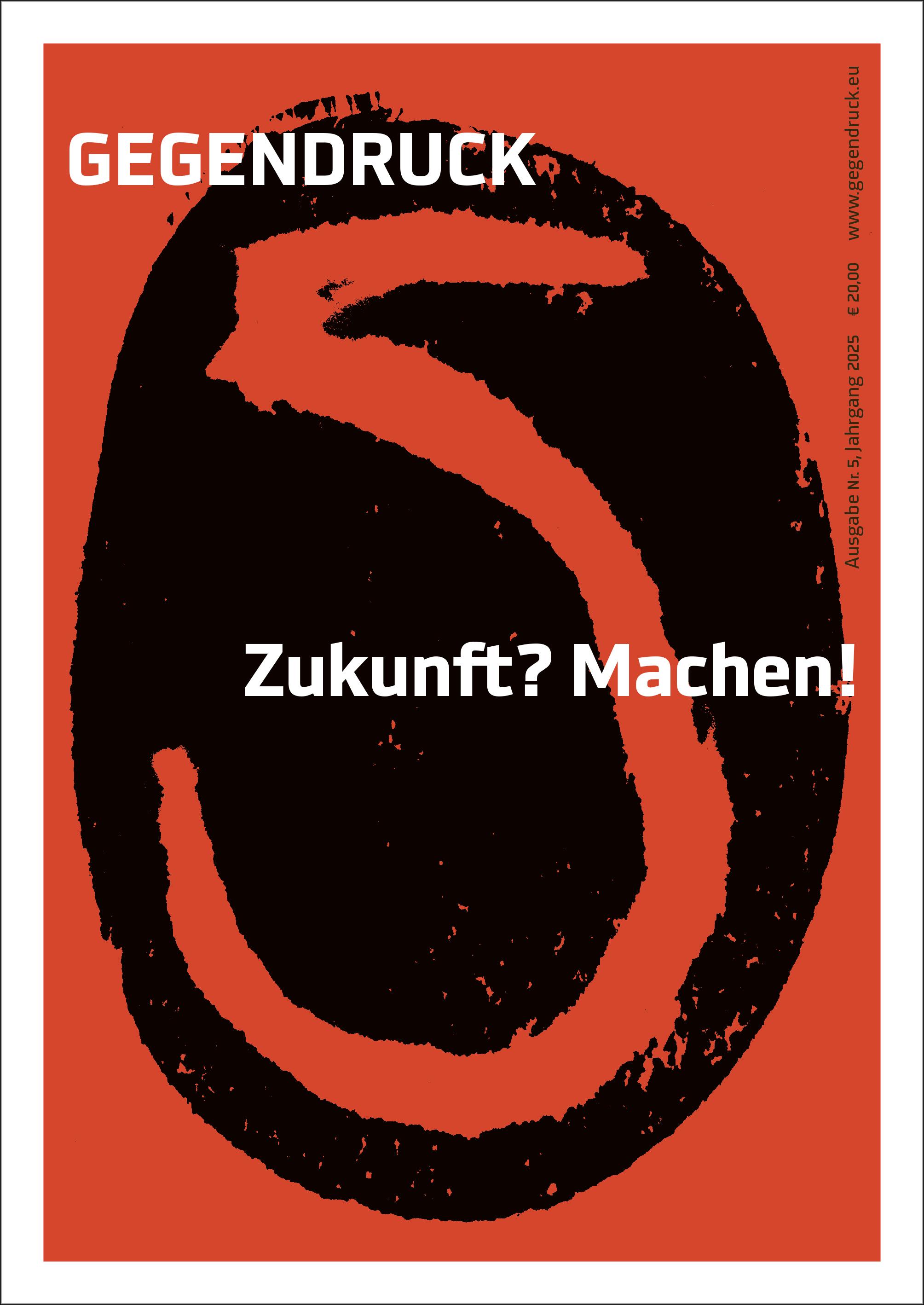 Vorderes Coverbild Gegendruck. Ausgabe 5