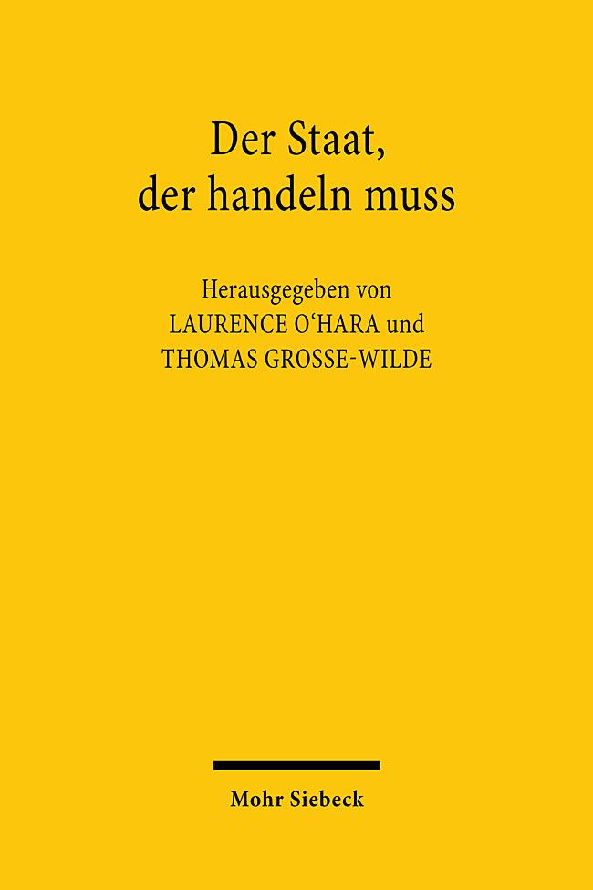 Vorderes Coverbild Der Staat, der handeln muss