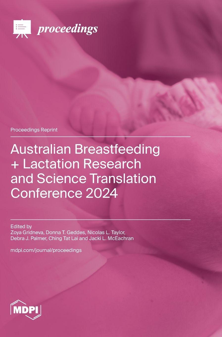 Vorderes Coverbild Australian Breastfeeding + Lactation Research and Science Translation Conference 2024