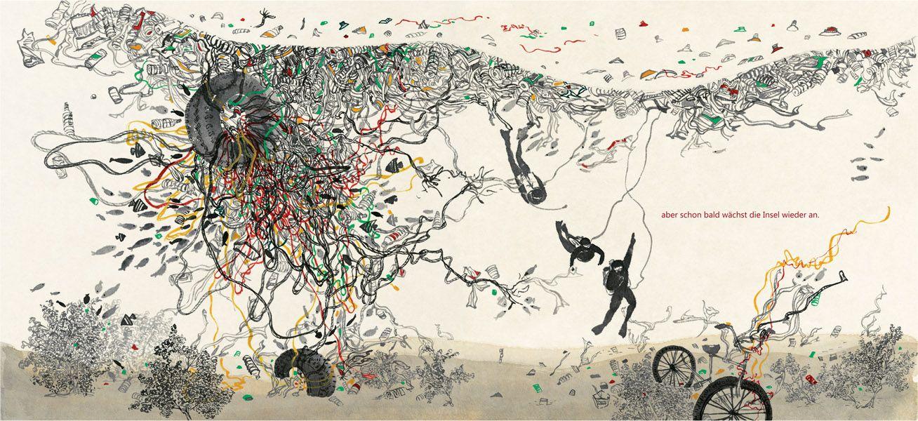 Beispielinhalt (Bild) Die Plastikinsel