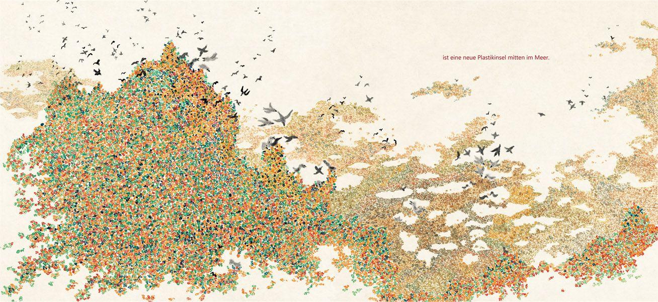 Beispielinhalt (Bild) Die Plastikinsel