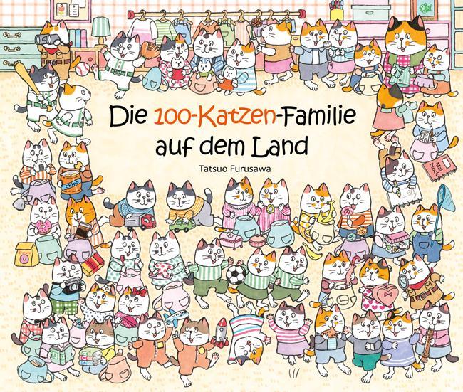 Vorderes Coverbild Die 100-Katzen-Familie auf dem Land