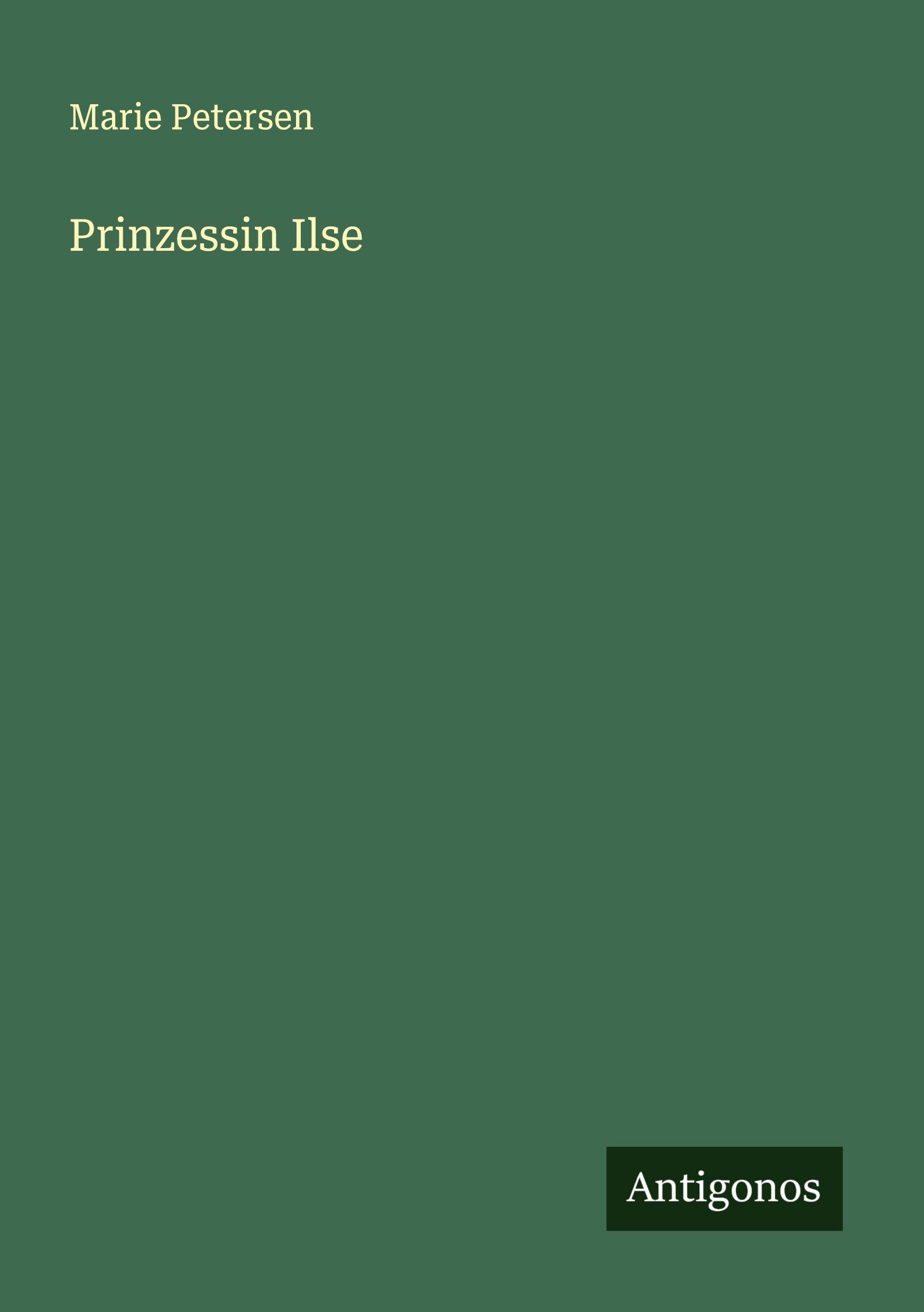 Vorderes Coverbild Prinzessin Ilse