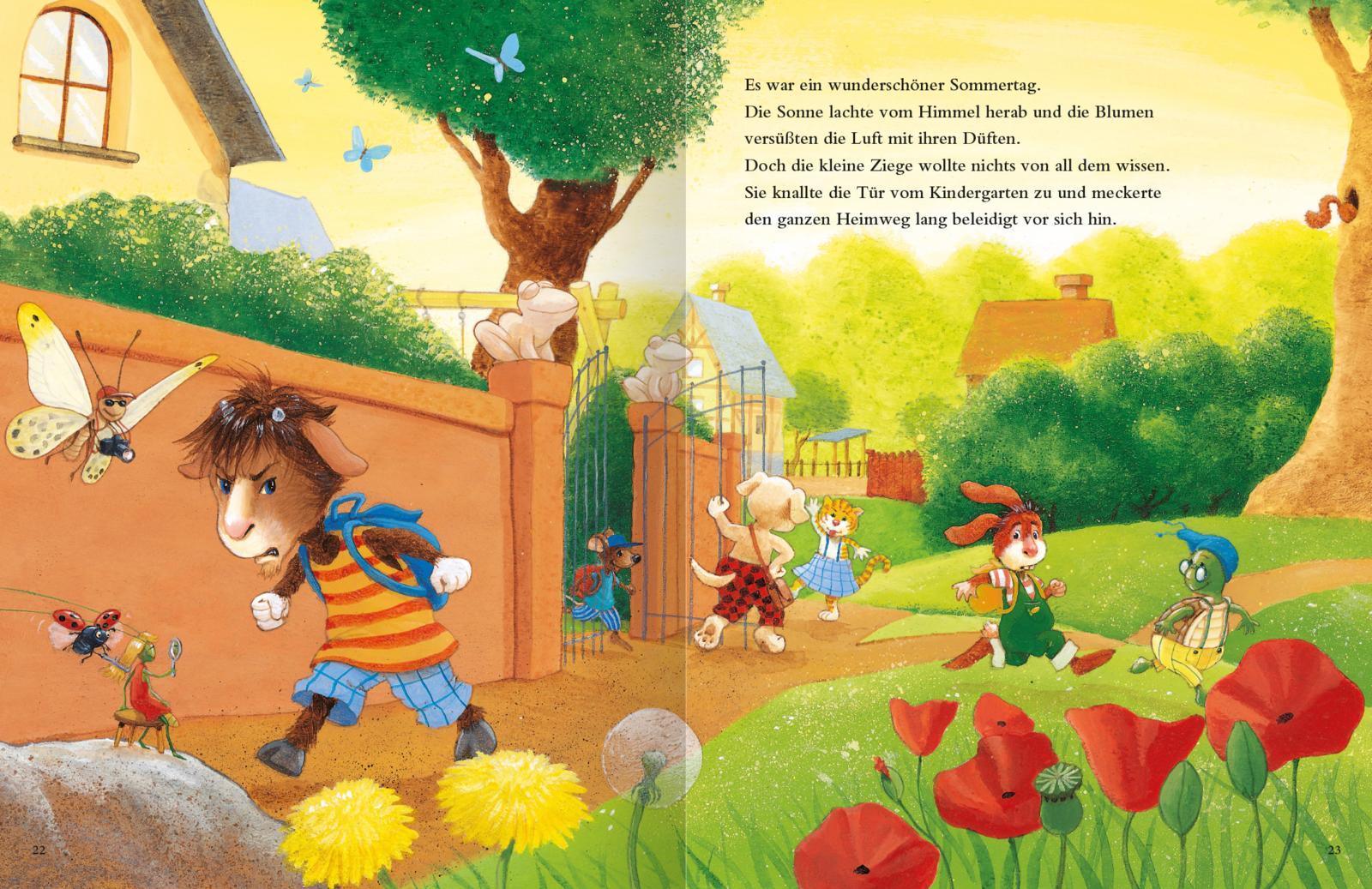 Beispielinhalt (Bild) Blöde Ziege, Dumme Gans