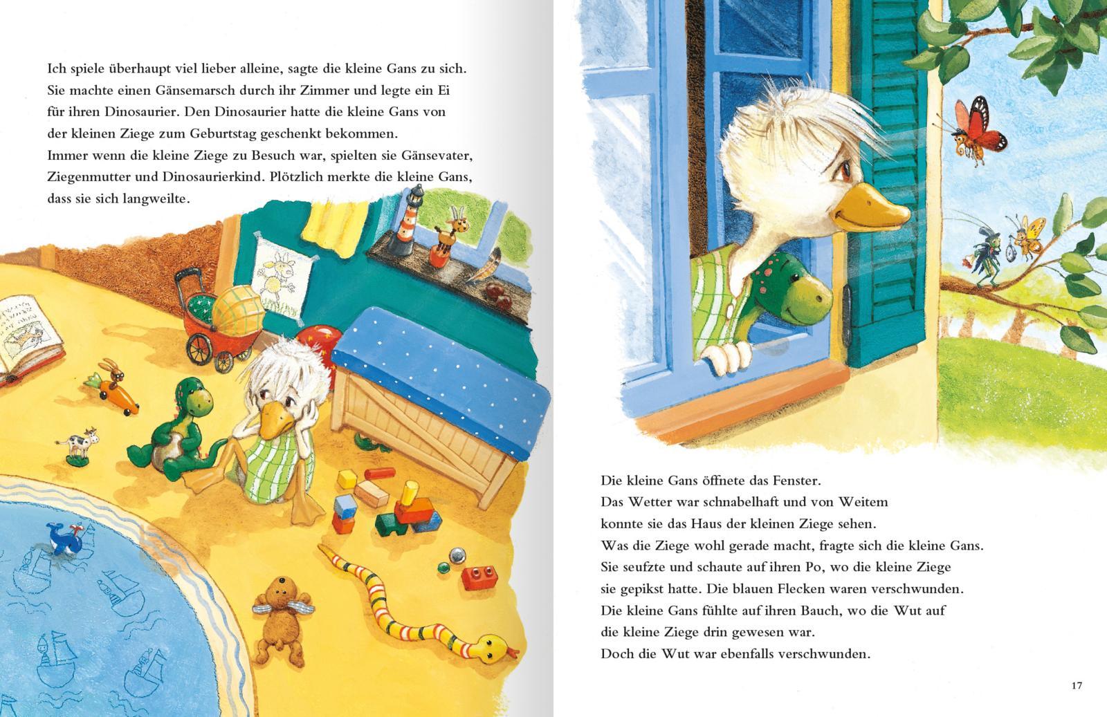 Beispielinhalt (Bild) Blöde Ziege, Dumme Gans