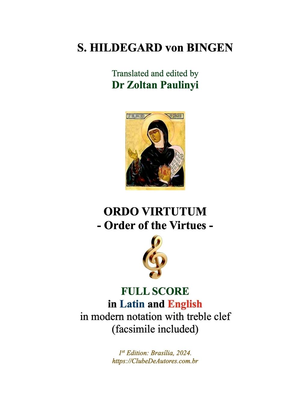 Vorderes Coverbild Ordo Virtutum (order Of The Virtues)