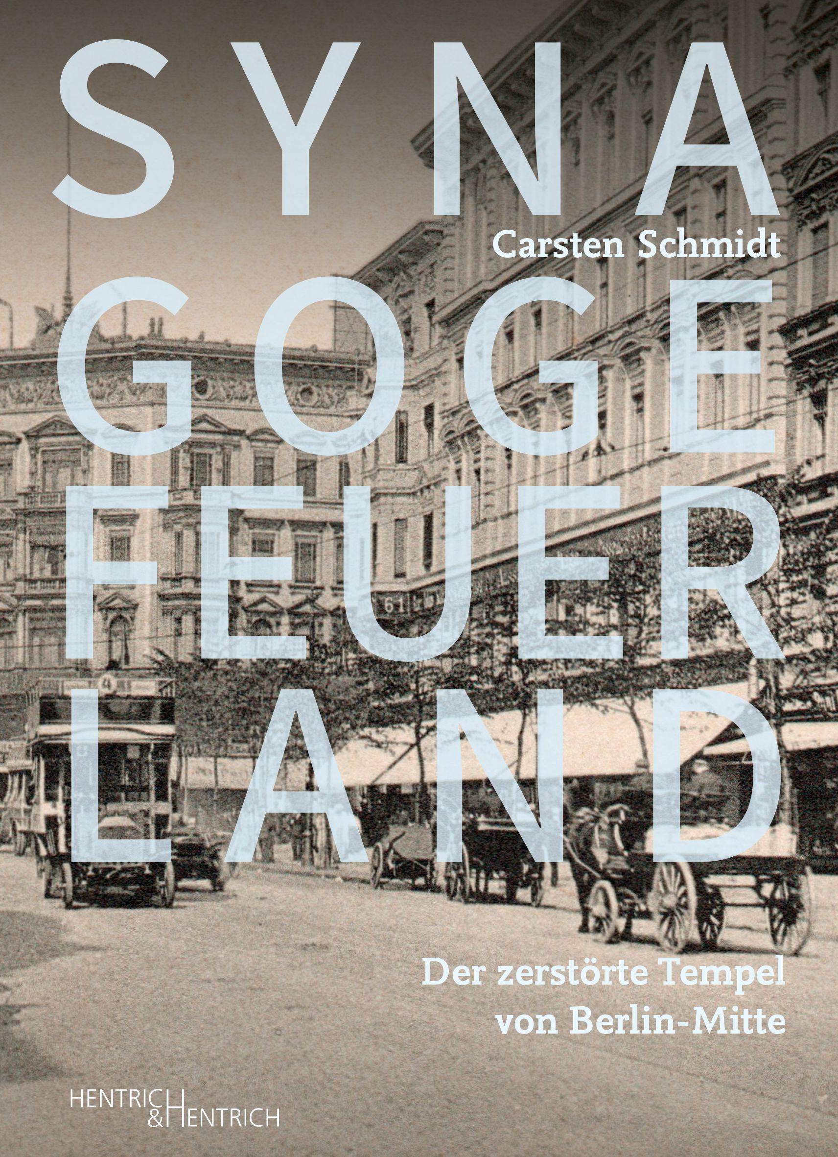 Vorderes Coverbild Synagoge Feuerland