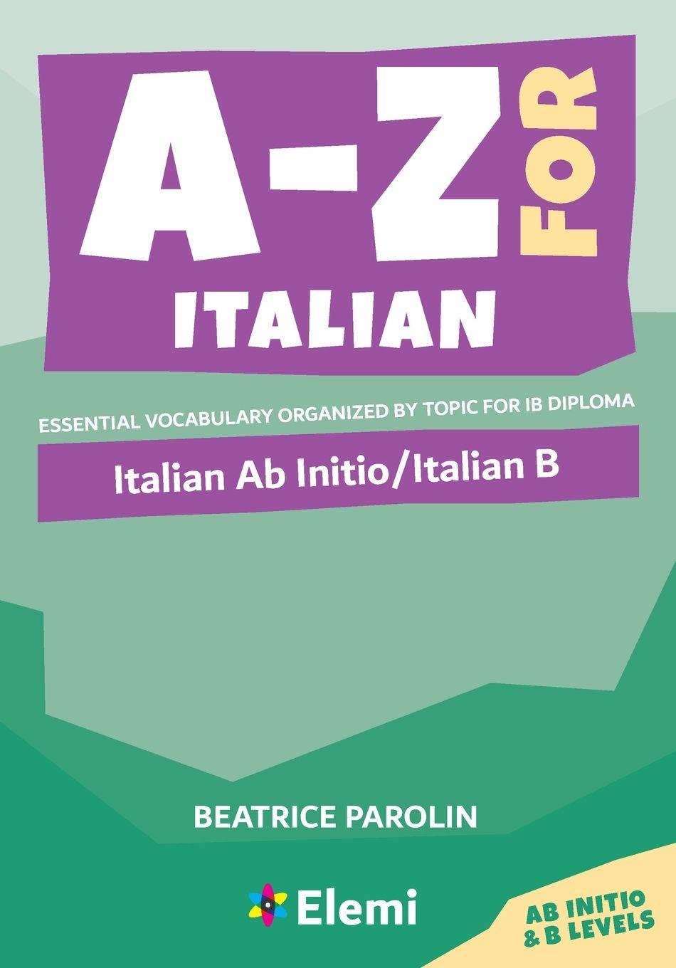 Vorderes Coverbild A-Z for Italian