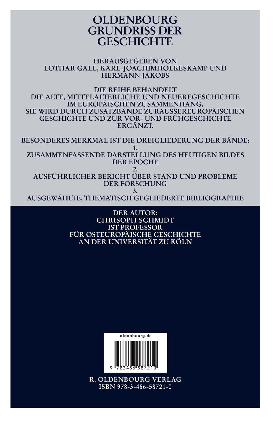 Rückseitencover Russische Geschichte 1547-1917