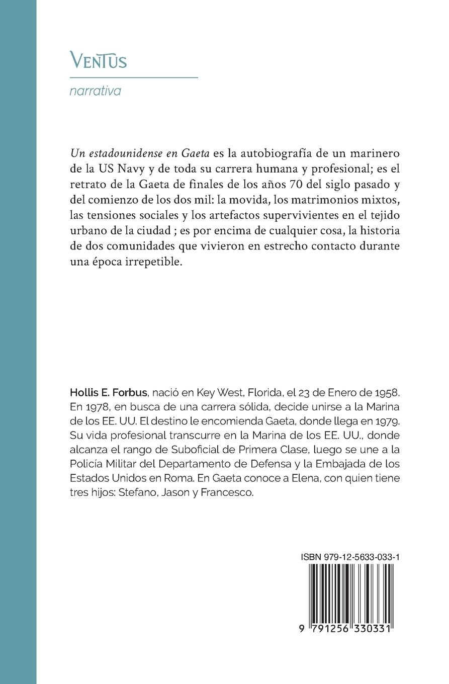 Rückseitencover Un estadounidense en Gaeta