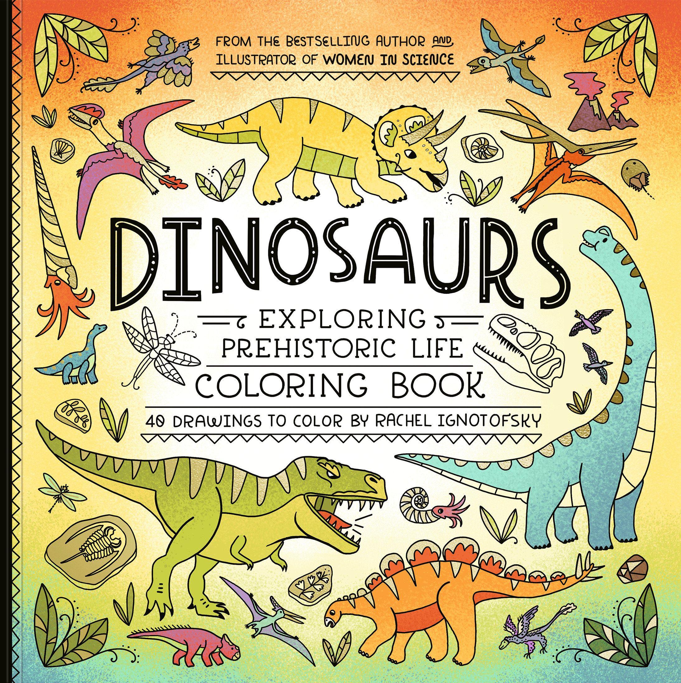 Vorderes Coverbild Dinosaurs Coloring Book