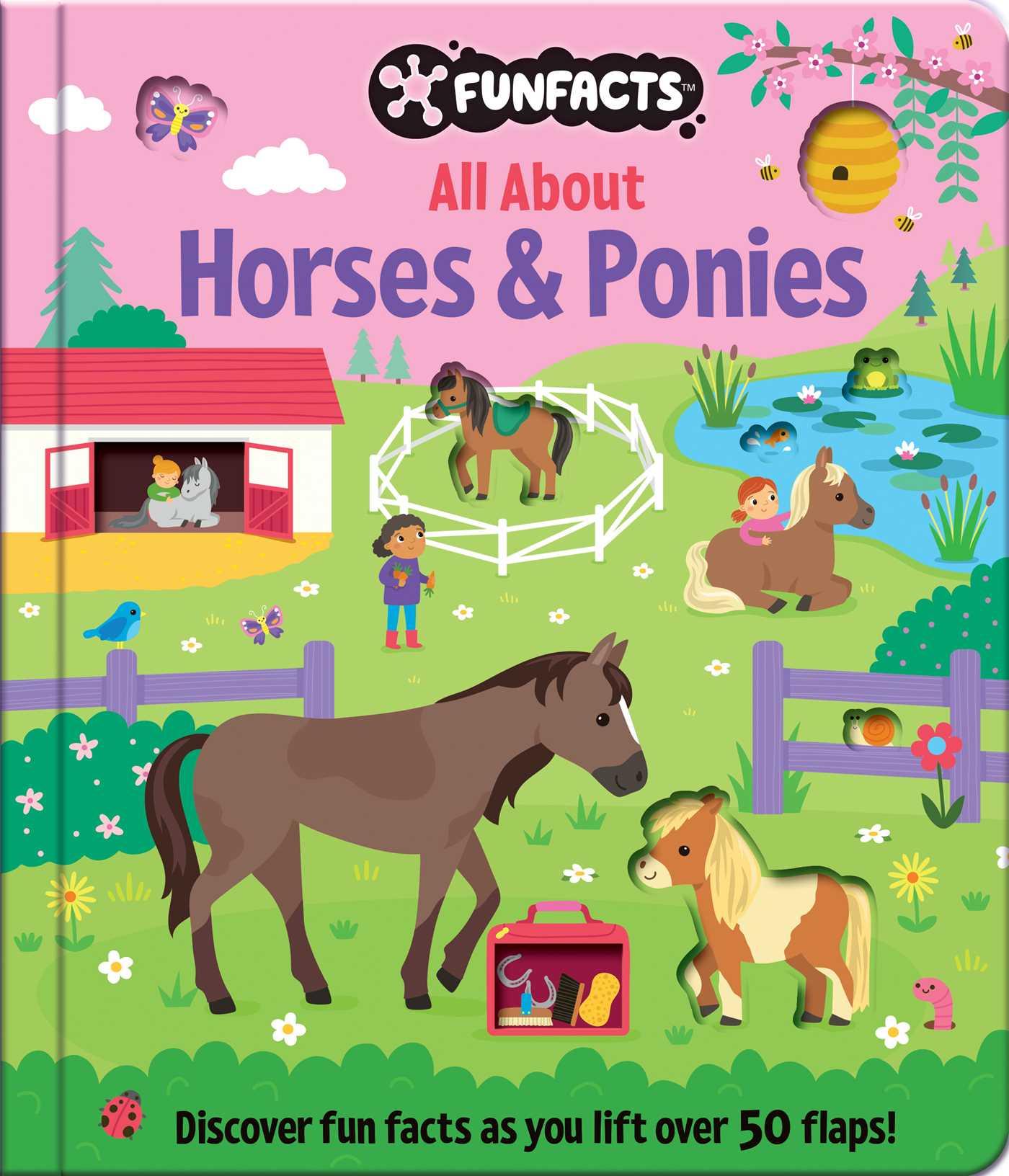 Vorderes Coverbild All about Horses & Ponies: Lift-The-Flap Book