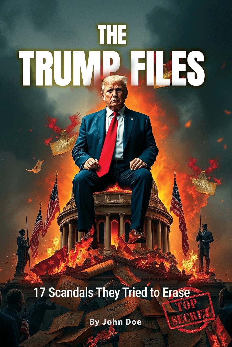 Vorderes Coverbild The Trump Files - 17 Scandals They Tried to Bury