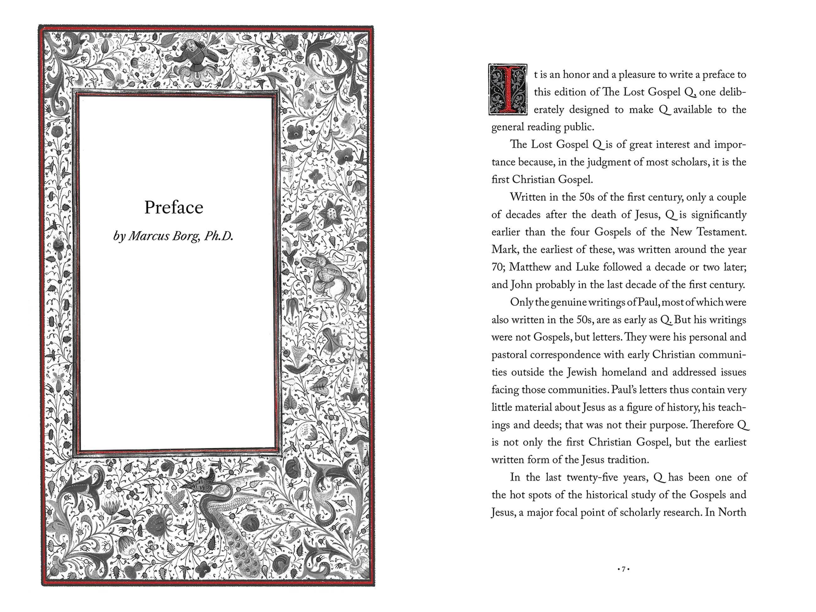 Beispielinhalt (Bild) The Lost Gospel Q