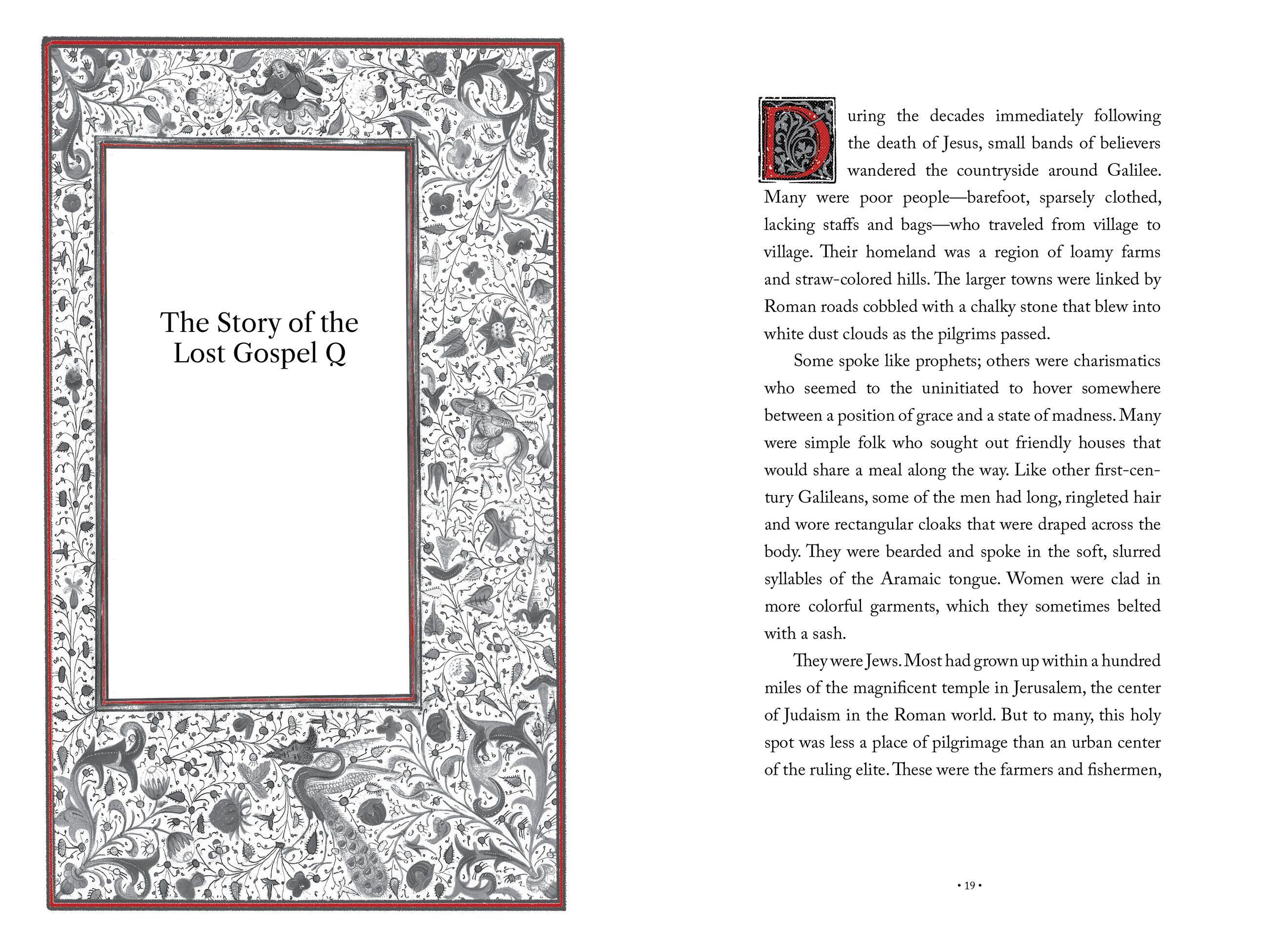 Beispielinhalt (Bild) The Lost Gospel Q