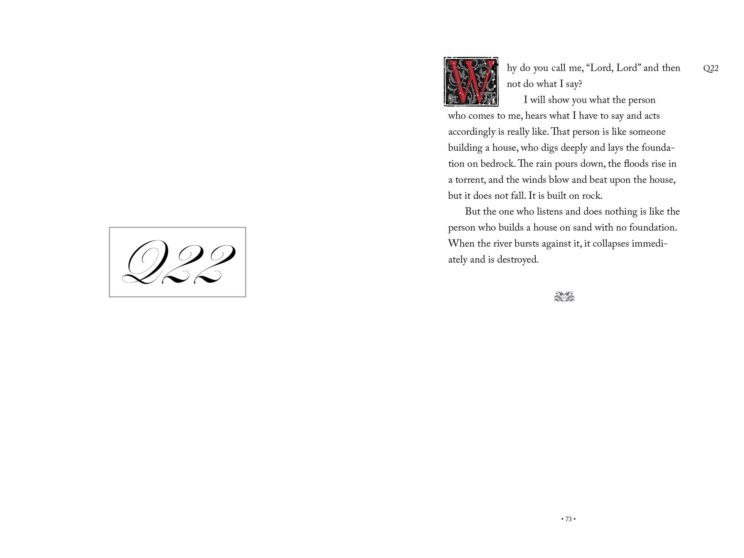 Beispielinhalt (Bild) The Lost Gospel Q