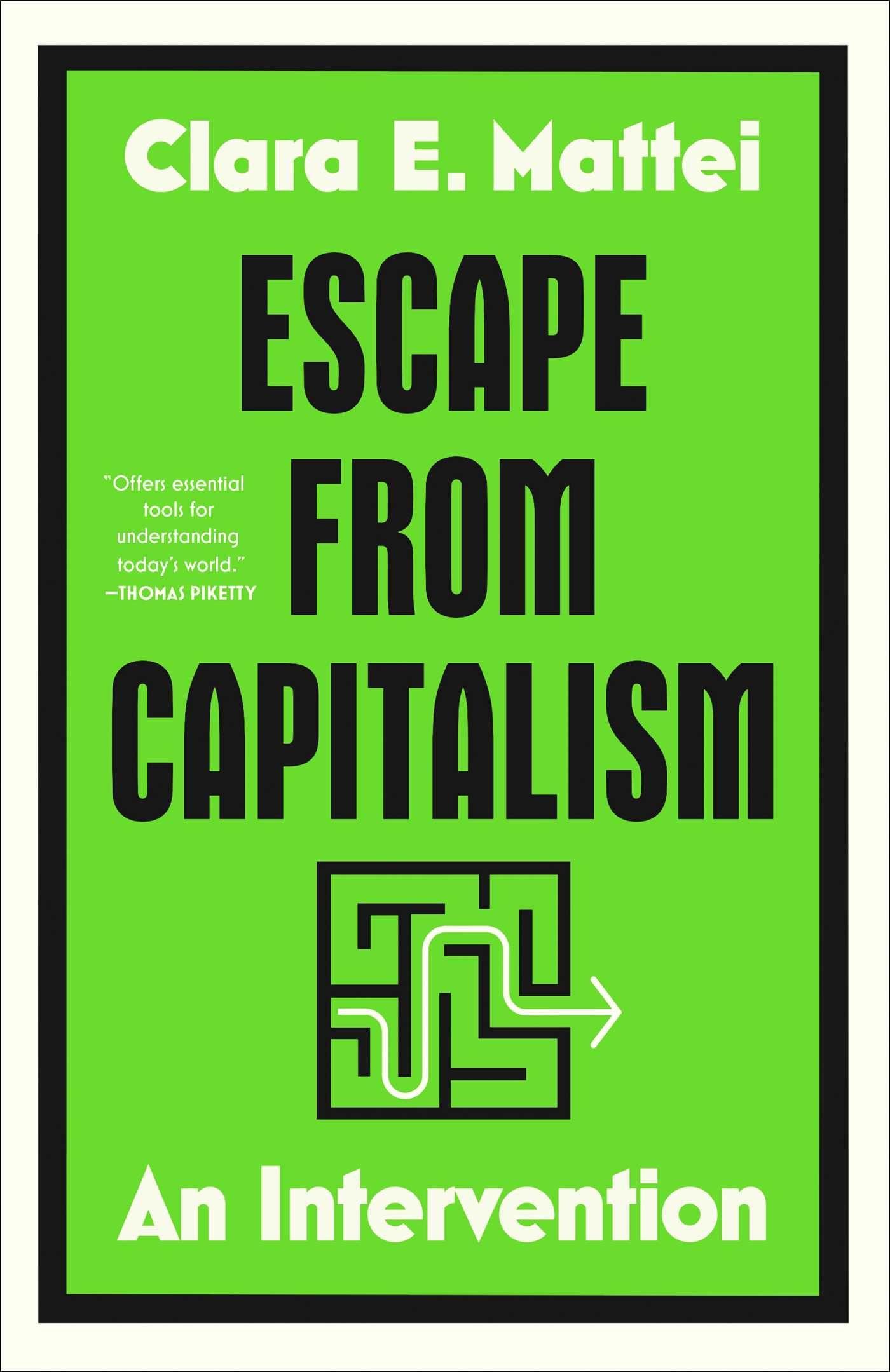 Vorderes Coverbild Escape from Capitalism