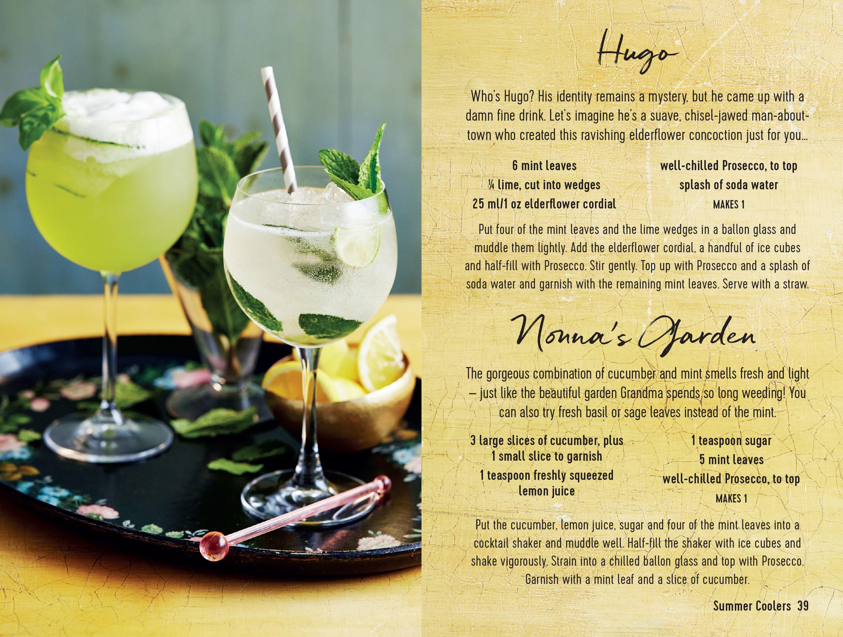 Beispielinhalt (Bild) Prosecco Cocktails