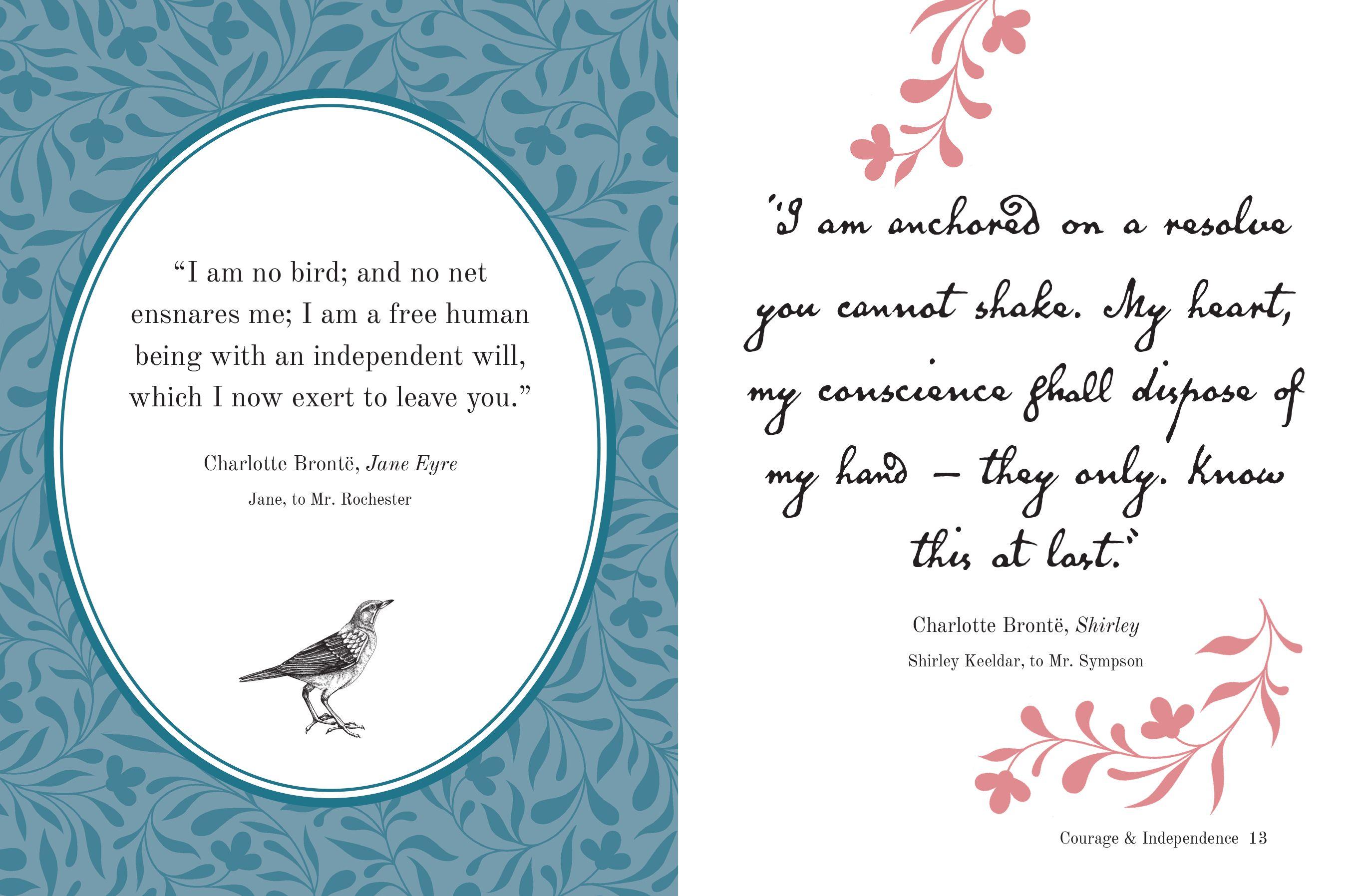 Beispielinhalt (Bild) Be More Brontë