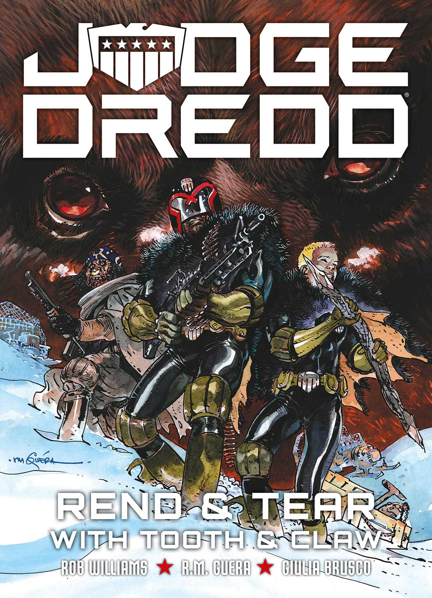 Vorderes Coverbild Judge Dredd: Rend and Tear with Tooth and Claw