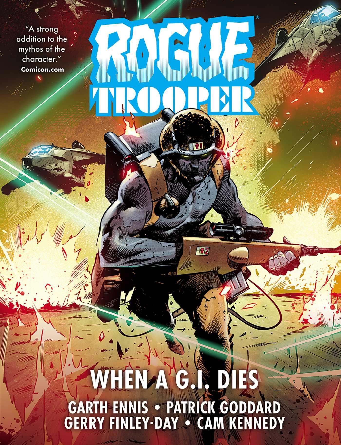 Vorderes Coverbild Rogue Trooper: When a G.I. Dies