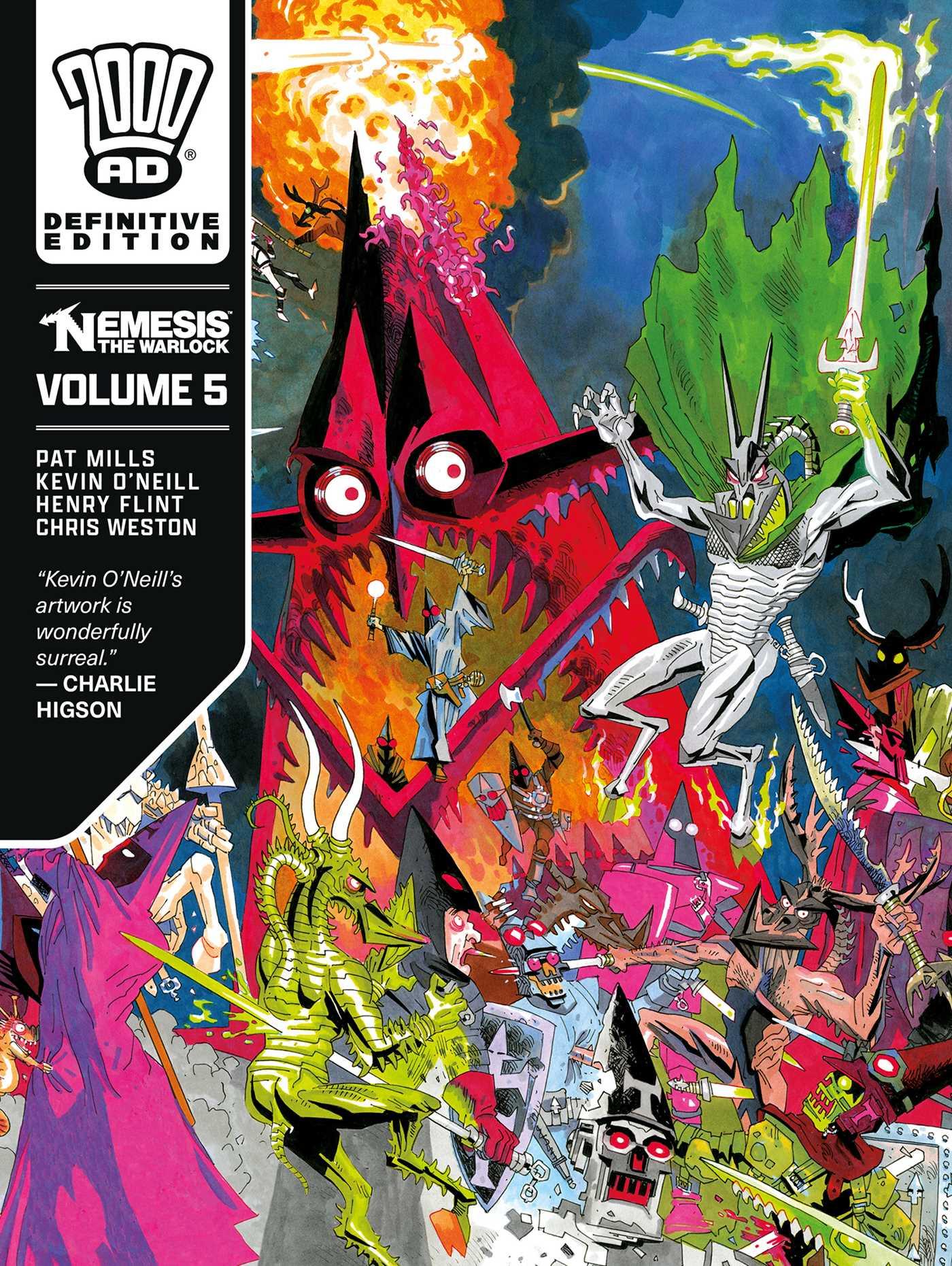 Vorderes Coverbild Nemesis the Warlock - The Definitive Edition, Volume 5