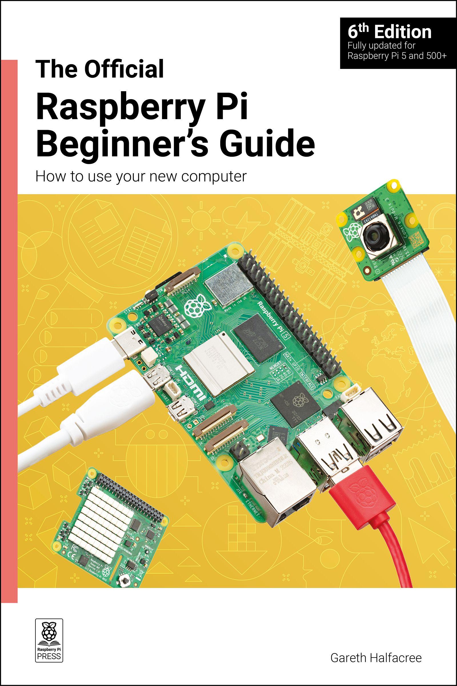 Vorderes Coverbild The Official Raspberry Pi Beginner's Guide