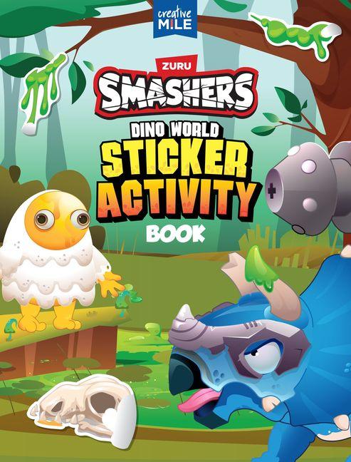 Vorderes Coverbild Smashers Dino World Sticker Activity Book